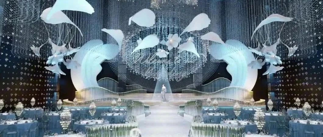 以“自然光影與璀璨藝術(shù)的共生”為核心理念，將水晶的靈動(dòng)璀璨與花園的浪漫柔美深度融合，營(yíng)造沉浸式夢(mèng)幻氛圍。